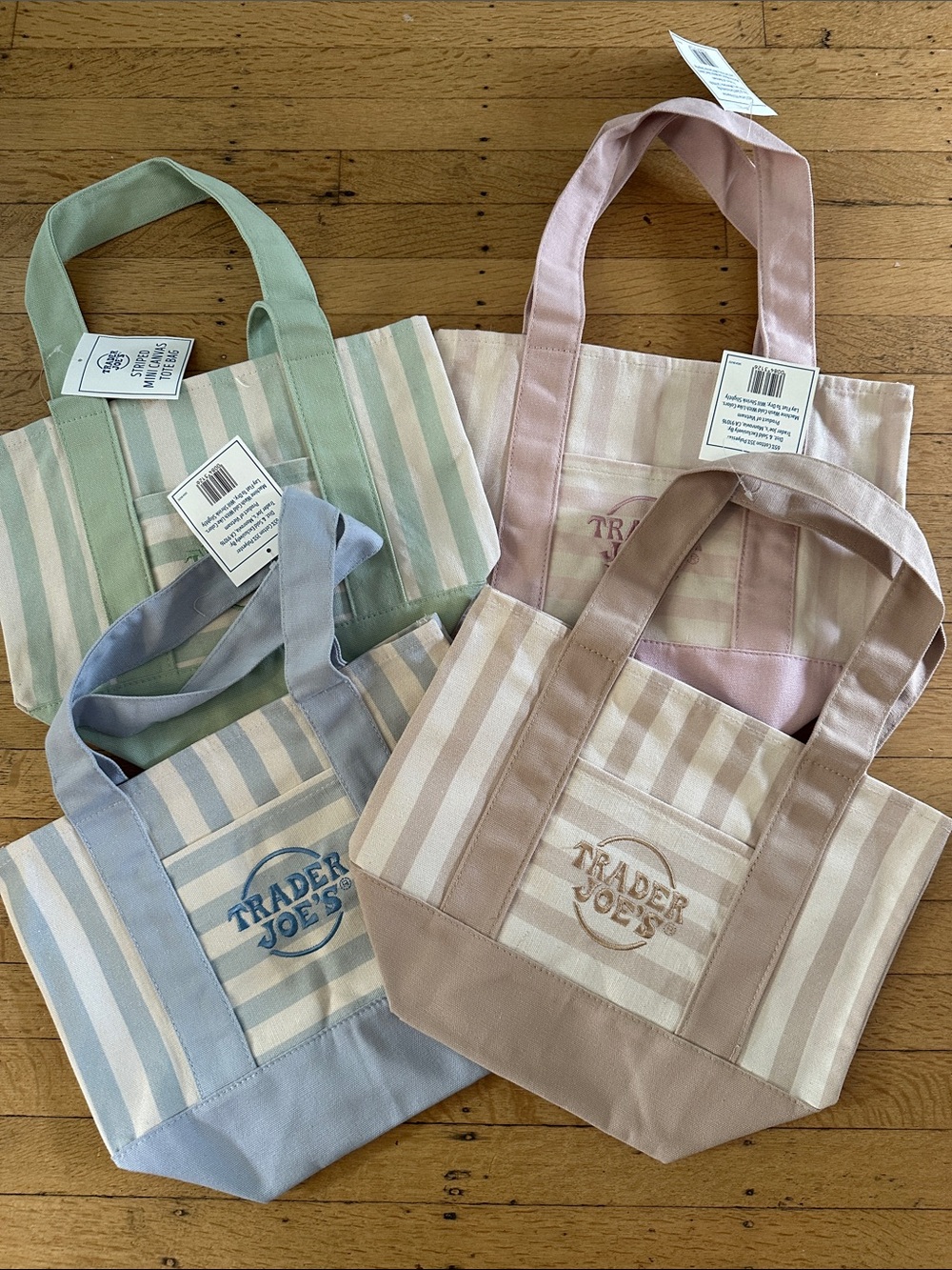 Trader Joe’s mini tote bags